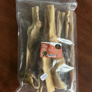 Bull Sticks - suszona skóra wołowa do żucia i oczyszczania zębów dla dużych ras - OPAKOWANIE USZKODZONE W TRANSPORCIE, PRODUKT PEŁNOWARTOŚCIOWY